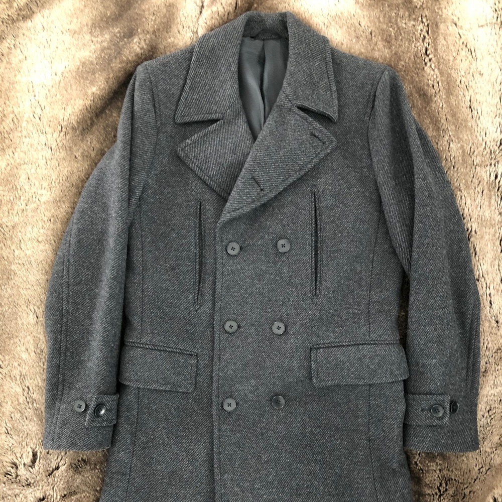 Theory Men's Double Breasted Coat